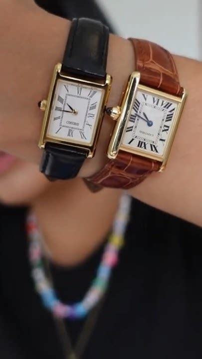 cartier tank dupe watch|seiko cartier tank style watch.